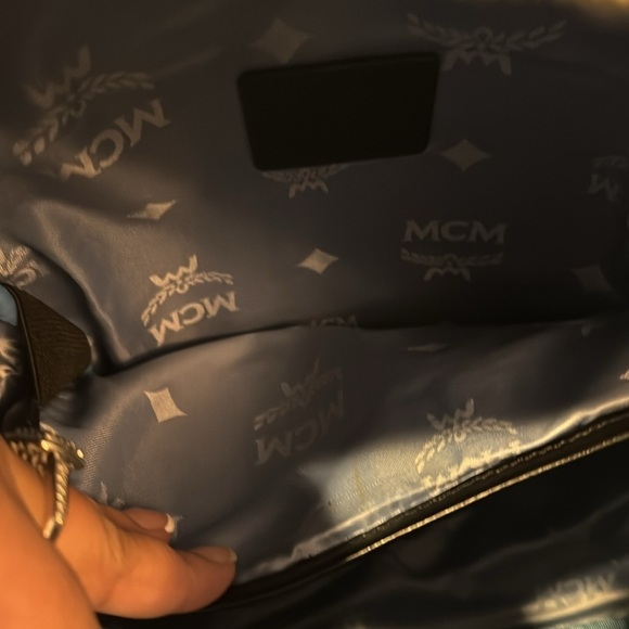 MCM Imprente Monogram Backpack with Detachable clutch - Picture 5 of 10